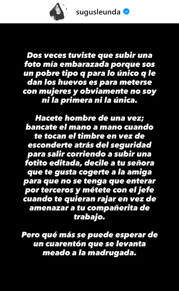 porquetendencia's tweet photo. "Sugus":
Por las historias que publicaron Guille Aquino y Sugus Leunda https://t.co/S4dXVoOkTL