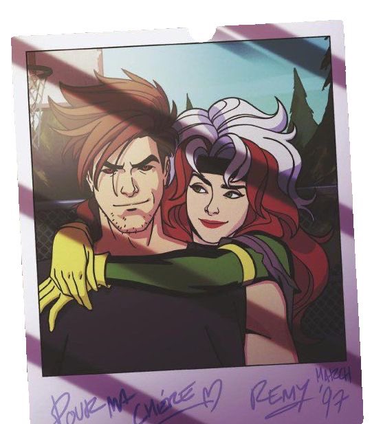 gambitfarts's tweet photo. i need the 97’ animators to recreate old rogue and gambit panels again https://t.co/abfxSeA59b