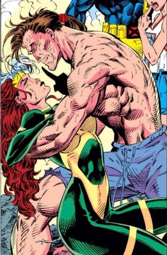 gambitfarts's tweet photo. i need the 97’ animators to recreate old rogue and gambit panels again https://t.co/abfxSeA59b