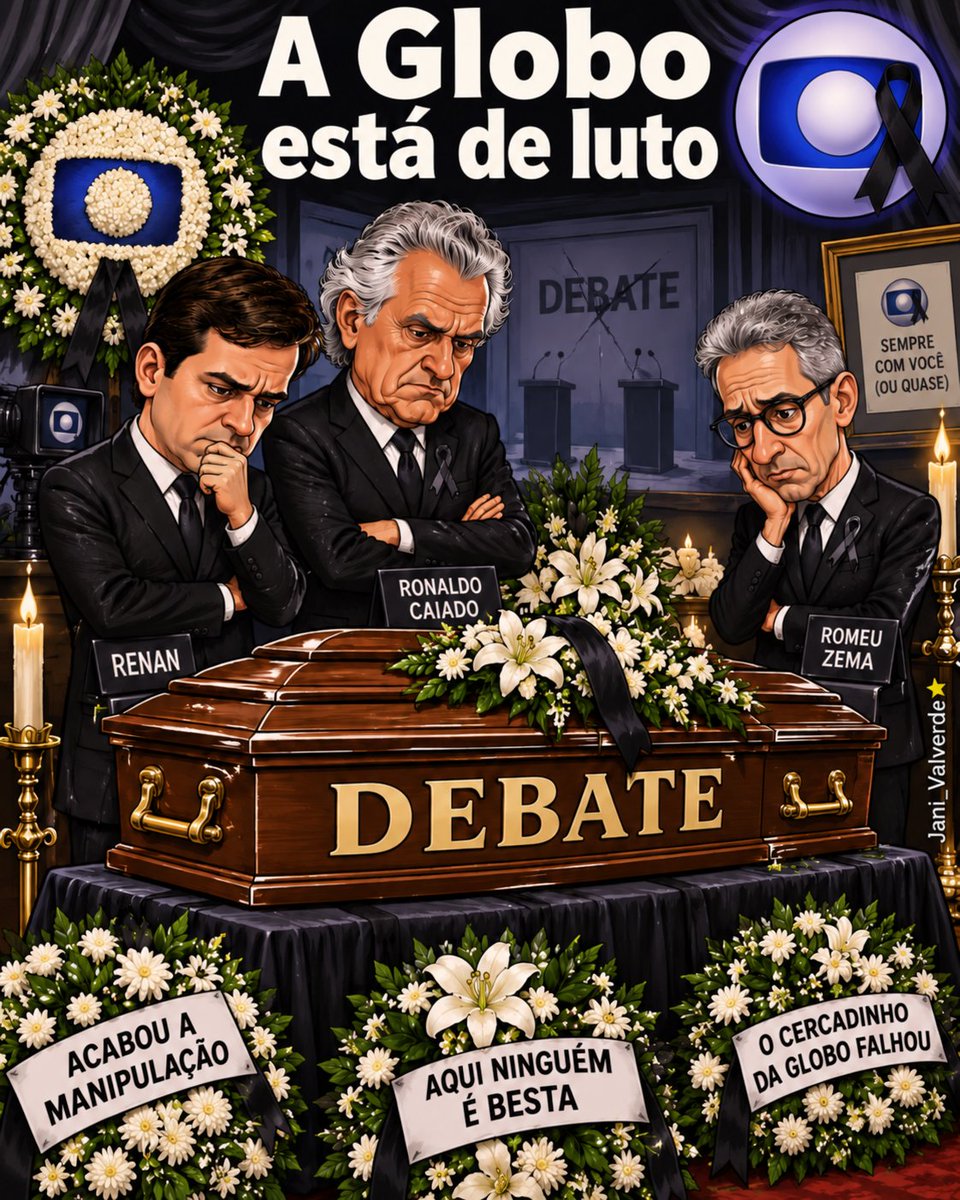 JaniValverde13's tweet photo. A @GloboNews dizendo q os ministros estão “se intrometendo” no debate, ridículo! 😂 Kd a Globonews reclamando q o Rachadinha desistou, nessa bosta de canal é dois pesos 2 medidas.

Ministro não age do nada; o Judiciário atua quando é provocado. Agora virou intromissão quando alguém impetra uma peça e a decisão desagrada?

O Sampaio estava dando sua opinião jurídica, e a Sadi interrompeu a fala, p esse pendejo do Merval falar merda.

Se for chorar, @mervalpereira, manda print. 😂🤣😂🤣😂😂🤣😂🤣😂

#Lula2026tetra
BRASIL COM LULA NO FLOW 
BORA LULA 13
LULA 1 e 2
GOLPE NUNCA MAIS
DESLIGUE A GLOBO
NAO ASSISTA AO DEBATE DA GLOBO
GOVERNO TRUMP GOLPISTA
ARMYS UNIDOS POR LULA
FLÁVIO PERSEGUE CATÓLICOS
FLÁVIO ARREGÃO 
FLÁVIO ARREGOU P RENAN
FLÁVIO CAGÃO