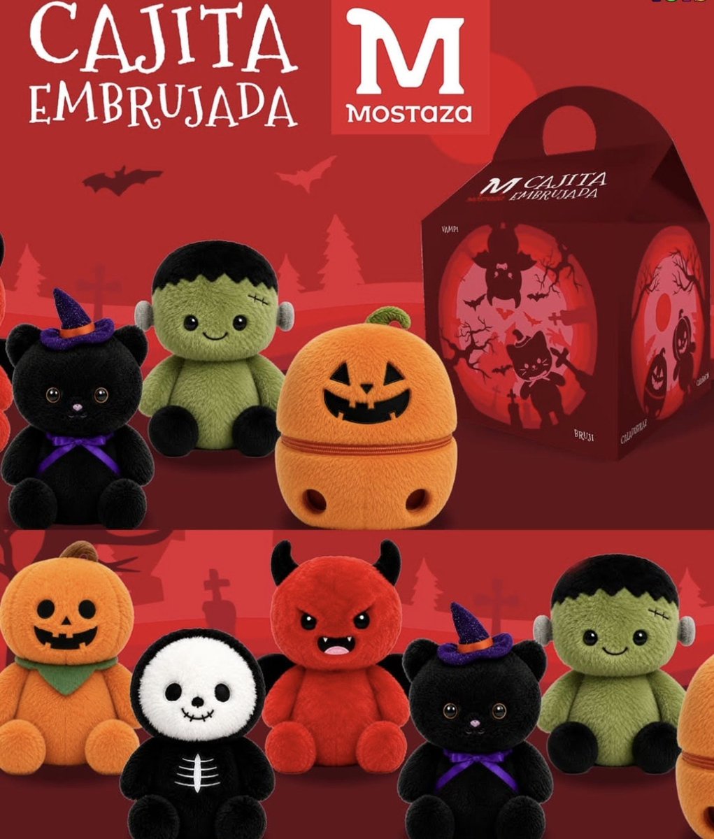 kagstones's tweet photo. solo un peluche de halloween tierno del mostaza me podra salvar de esta tristeza https://t.co/9P4twpa7kF