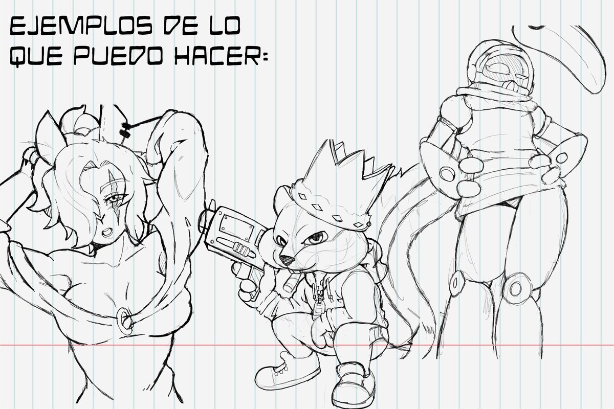 AstronomicUmbra's tweet photo. COMISIONES SKETCH
Buenas y bonitas
Pregunten sin compromiso :D
Pueden escribirme al dm o vía discord: umbranauta https://t.co/Sz0w9WYkeP