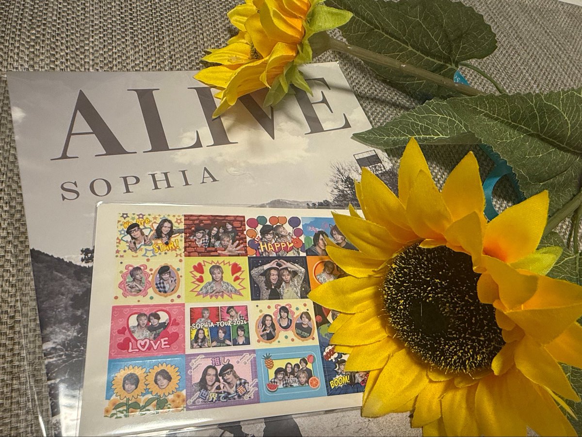 huggiecornwall's tweet photo. 🌻SOPHIAデビュー31周年🌻
おめでとうございます🎂
5人がずっとカッコよく、健康でいてくれていることに日々感謝しています！

#松岡充 #豊田和貴 #黒柳能生 #都啓一 #赤松芳朋 #SOPHIA31周年 #SOPHIA31stAnniversary https://t.co/yqaYTju4sM
