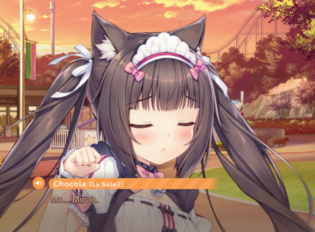 chocolakitten's tweet photo. Mi kissing my boyfie ;3 #nekopara https://t.co/TuZXe1ta2v
