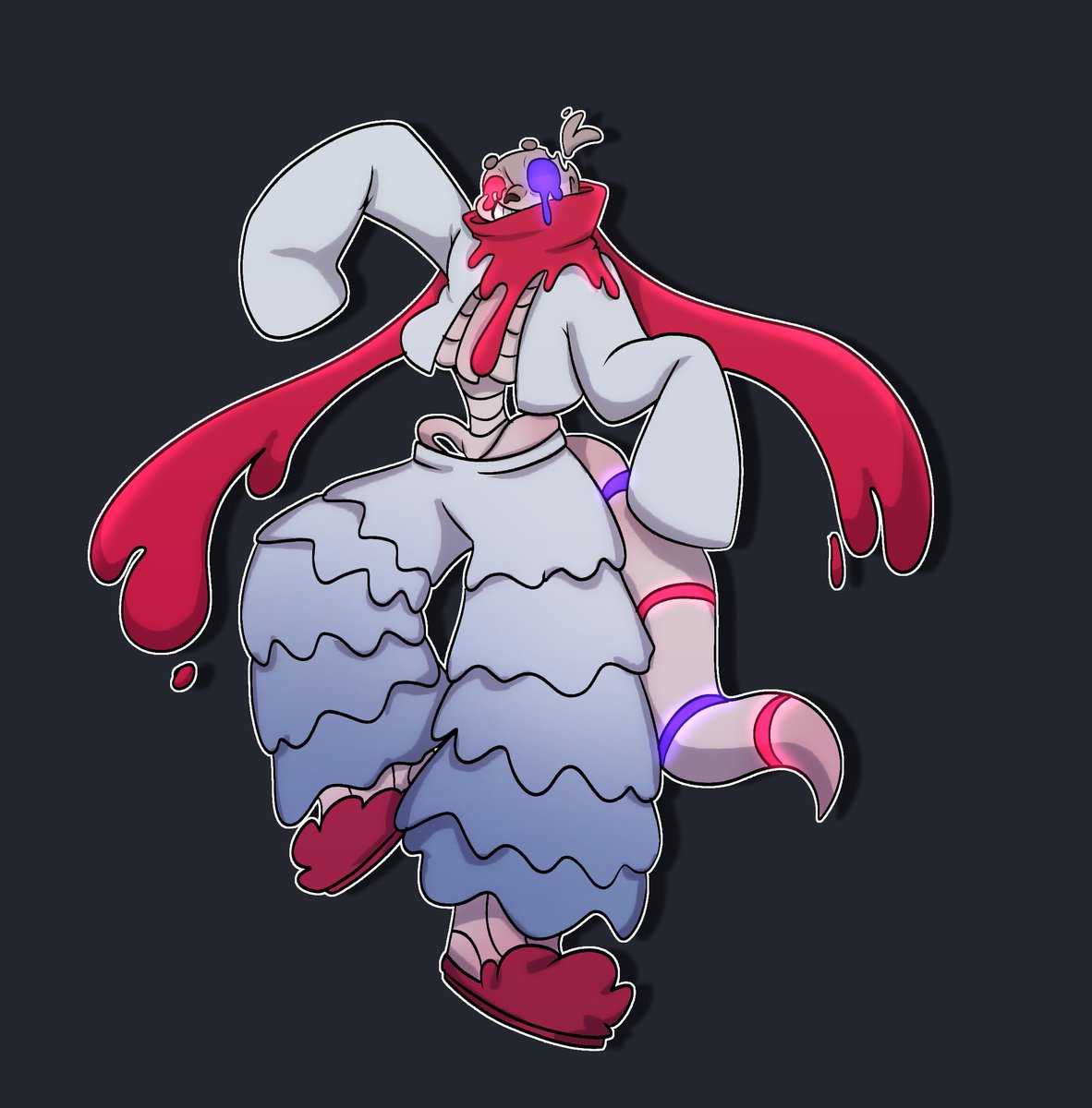 KevinZheChair's tweet photo. Recent misc art stuff (1st image is a design that belongs to @Leechesque, and 4th is a custom for @ArtistiaCons)
#utmv #sansaus https://t.co/yWDloKuW93