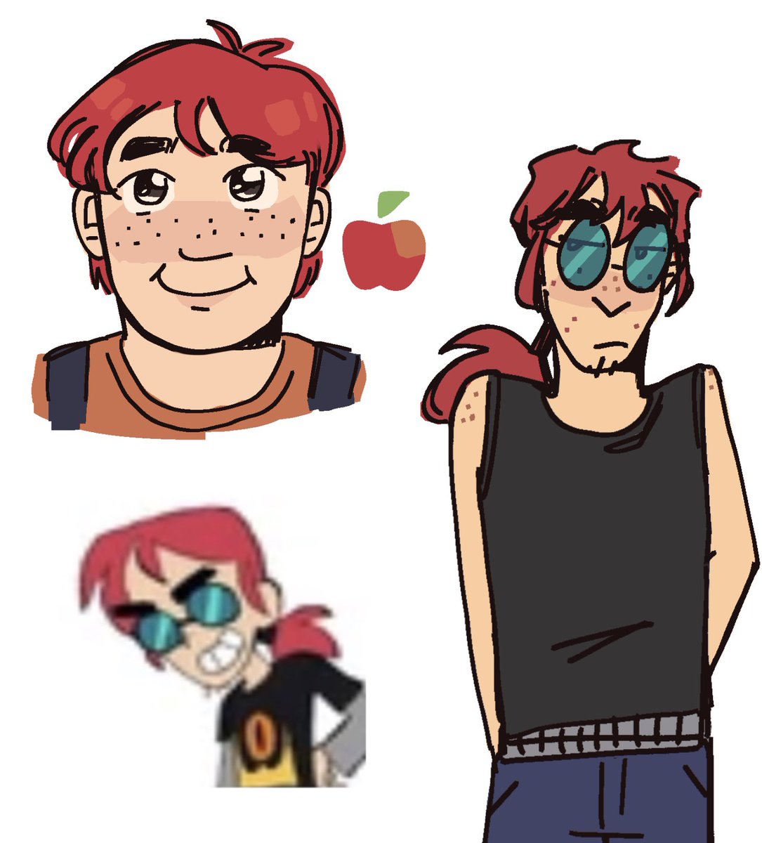 reonanybaraart's tweet photo. #brawlstars baby damian and dorian in different clothes… don’t they remind you of someone? https://t.co/2isxxufk7H