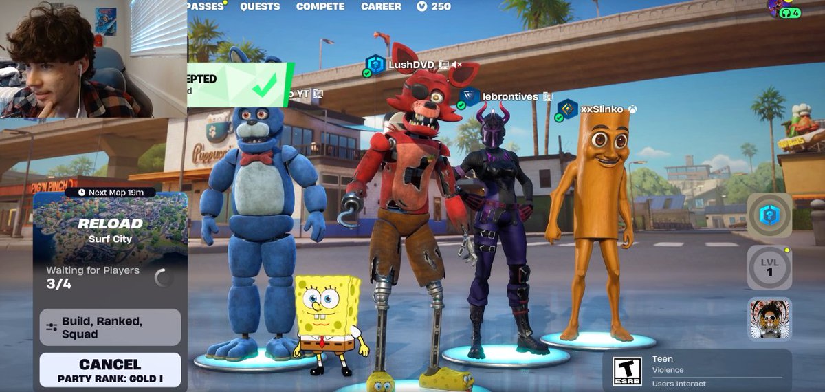 LushDVD's tweet photo. welcome to fortnite https://t.co/wPpSPimsLg