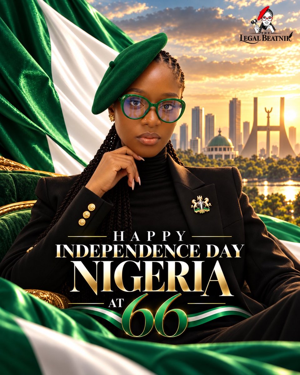 BeatnikandJil's tweet photo. INDEPENDENCE DAY 
Independence is more than the transfer of sovereignty. It is the continuing pursuit of a nation governed by law, accountable institutions, protected rights, and a citizenry whose dignity remains at the centre of governance. https://t.co/9l0zkumgba