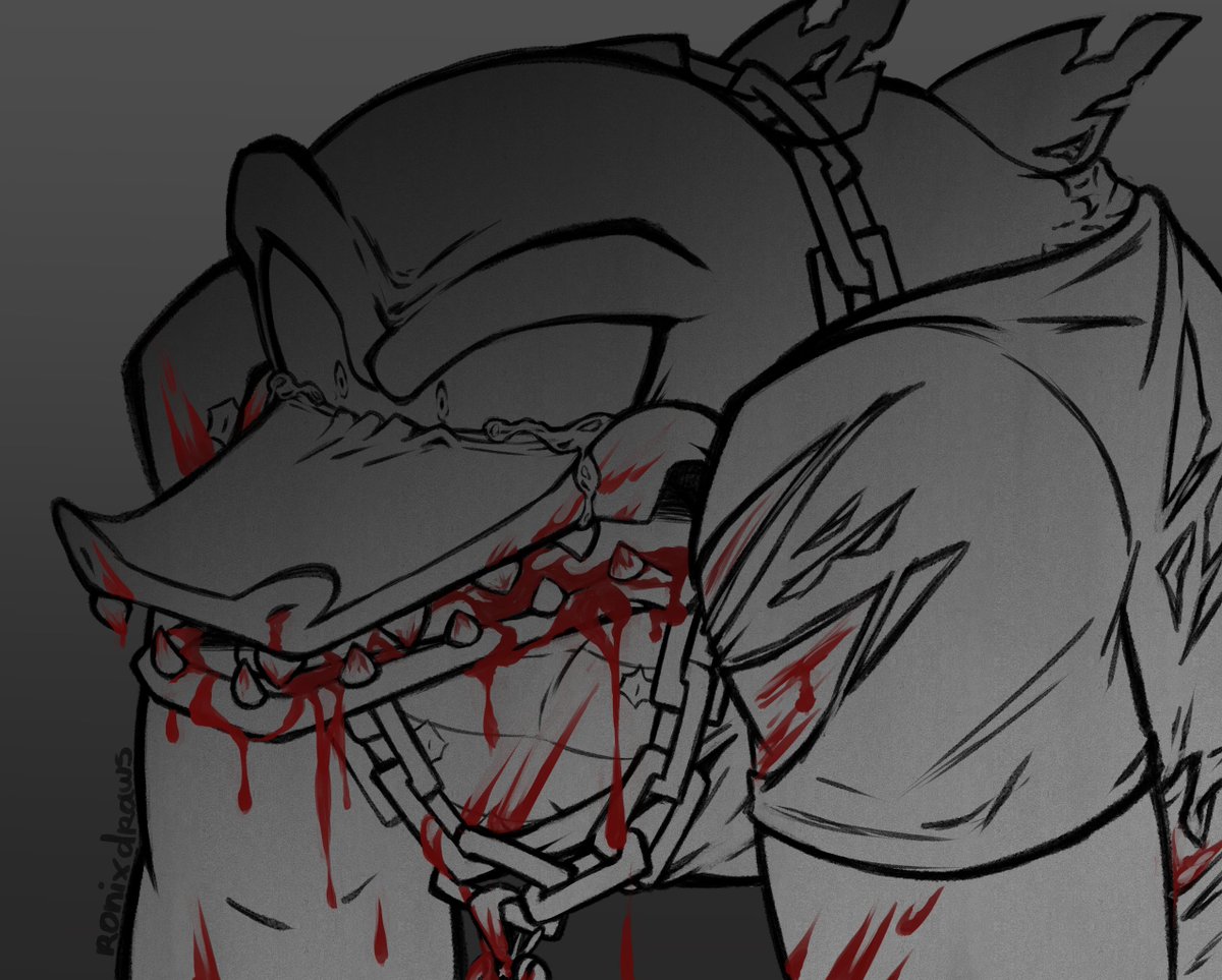 RonixDraws's tweet photo. #sonictober2026 Hell yeah, I hope to be able to finish this year!

Here, have some lore without context 😶

#vectorthecrocodile https://t.co/Tb5Gfv8hZC