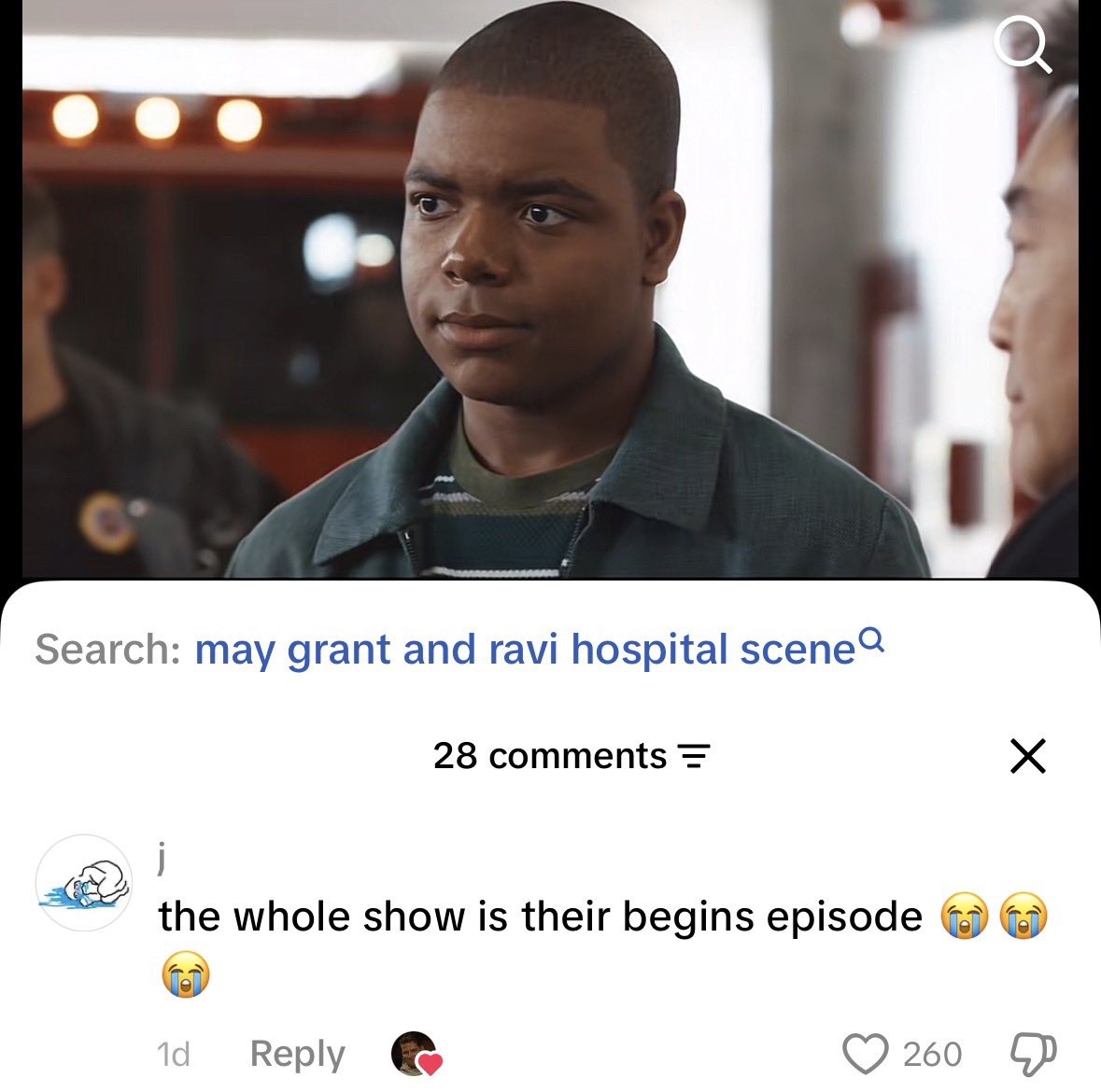 cuddlydean24's tweet photo. This comment 😭 https://t.co/bXhK9pNckN https://t.co/CD6GNRdiWB