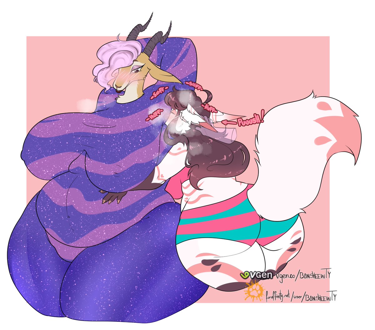 Bansheenity's tweet photo. should i keep postin my #Gazelle comms? I dont wanna make yall bored🥹
comm 4 @AngelaDelphox 
#Zootopia #Commission #VgenComm #artistoftwitter #furry #furryart #furrycommissions #vgen #bbw #chubby #fatfur #zootopiafanart #fanartㅤㅤㅤㅤ #armpit #huff #armpitfetish https://t.co/JfslTS4Aqd
