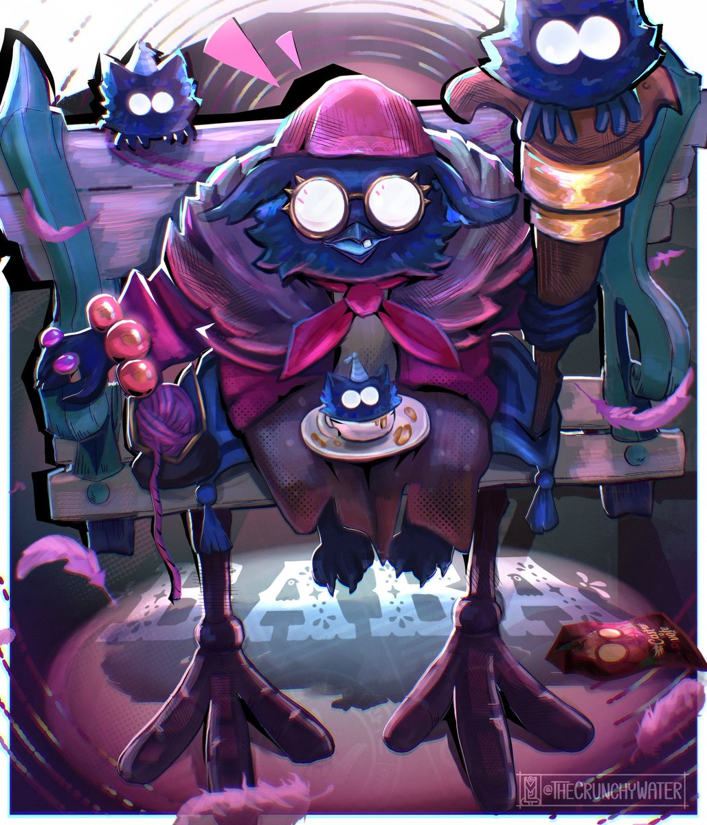 TheCrunchyWater's tweet photo. Rem as Every Deadlock Character pt. 20: Baba  🐦‍⬛

#deadlockgame #deadlockfanart #deadlock #rem #baba https://t.co/yhobsL48C8