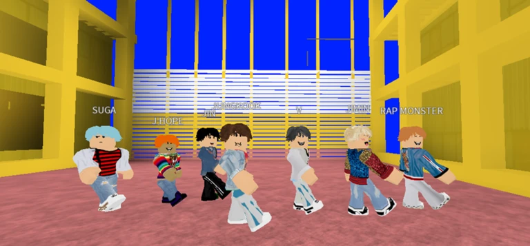 chrismirnoffx's tweet photo. al final por problemas de costos y logística el show de bts va a ser desde roblox https://t.co/8TjDSXMByV