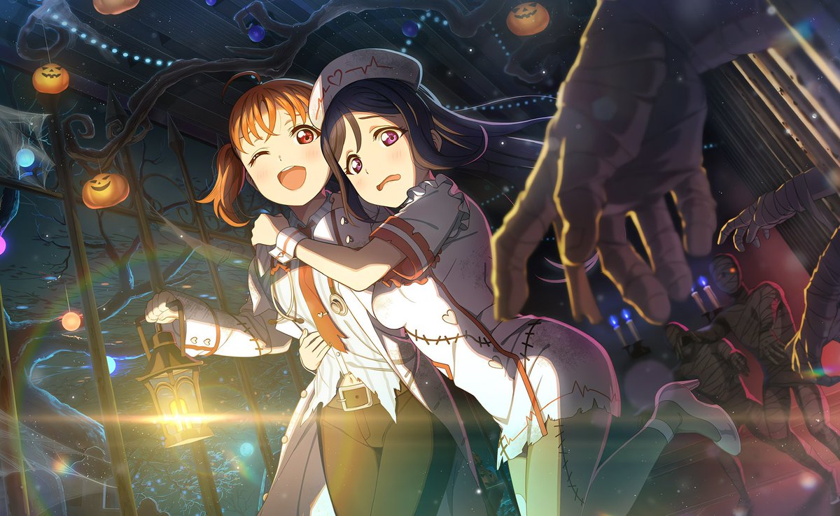 llsif_card's tweet photo. [Haunted House お化け屋敷] Matsuura Kanan(松浦果南) https://t.co/8OTqaNL0Iy