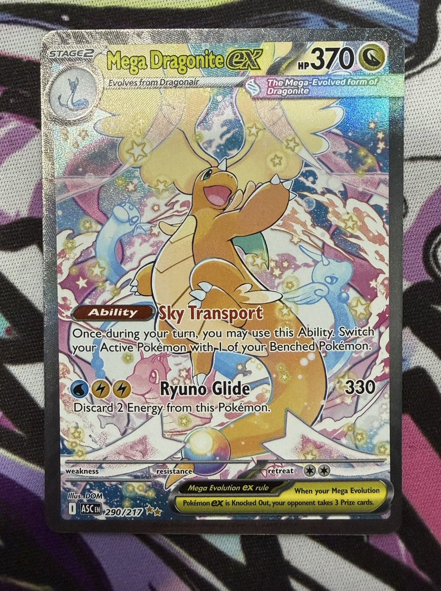 PokeSixxx's tweet photo. ✨✨ Mega Dragonite SIR ✨✨

$5 A SPOT / 100 SPOTS (15 MAX)

🥇Mega Dragonite SIR

🎡 of ☠️ LIVE on Twitch

✅RT for a chance at a free spot ✅

⬇️⬇️⬇️CLAIM SPOTS BELOW ⬇️⬇️⬇️

PAYMENT NOT DUE UNTIL FULL!!!
US SHIPPING UP TO $20 https://t.co/MHYEySsrEF
