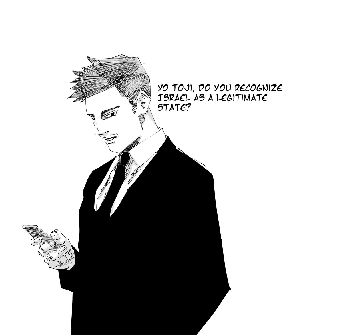 RandomMfDP's tweet photo. I don't know why people think that, Toji literally only cares about money son https://t.co/38gmGVV3eC