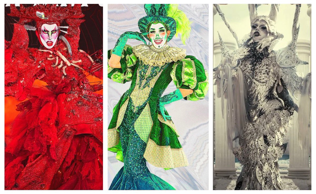Drag_Crave's tweet photo. The Boulet Brothers’ Dragula season 7 contestant Purus is a member of House Black &amp; White, making Drag Race México contestants Pixie Pixie &amp; Vermelha Noir, as well as La Más Draga contestants Electra Walpurgis, Paper Cut &amp; Tulsa his drag family. https://t.co/osEoxkgyNB