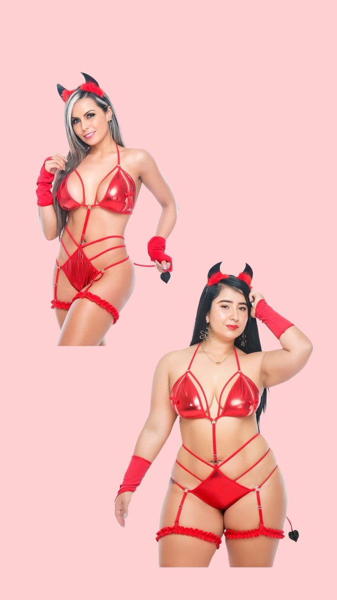 MaincLenceria's tweet photo. Una diablita sexy quien quiere? https://t.co/tPTWy52nSx