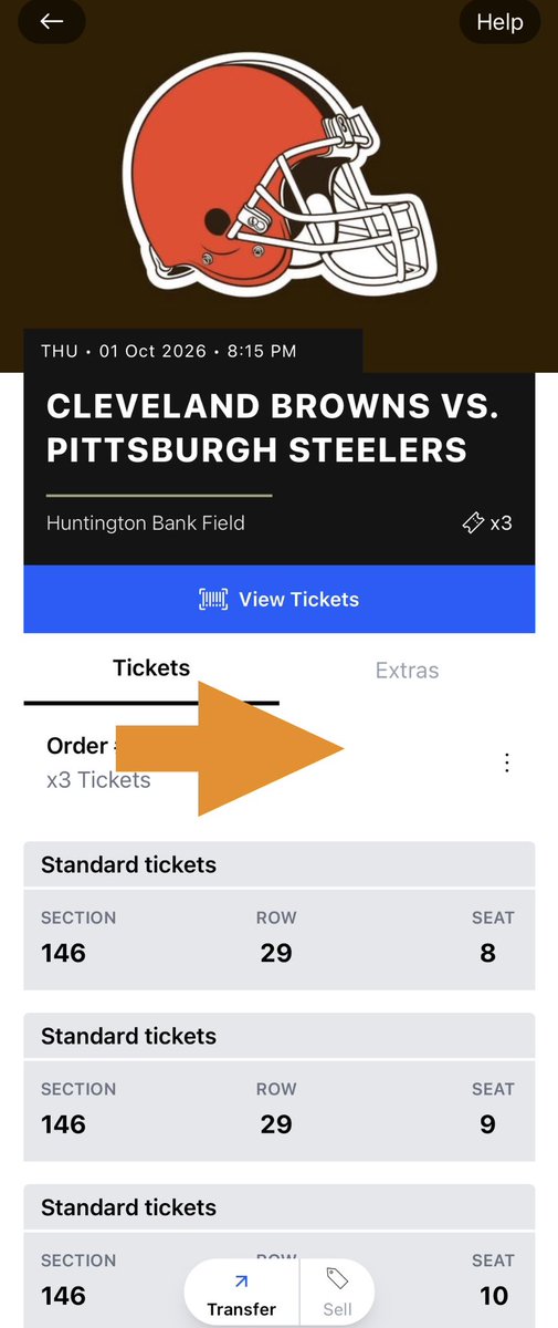 Alexien21's tweet photo. Anyone interested? I’ve got 3x tickets available for Cleveland Browns vs. Pittsburgh Steelers!

Venue: Huntington Bank Field — Cleveland, OH
Thursday, Oct 1 at 8:15 PM tonight

— $100 per tickets 

DM me if you’re interested or want more details https://t.co/68rk9p7RWq