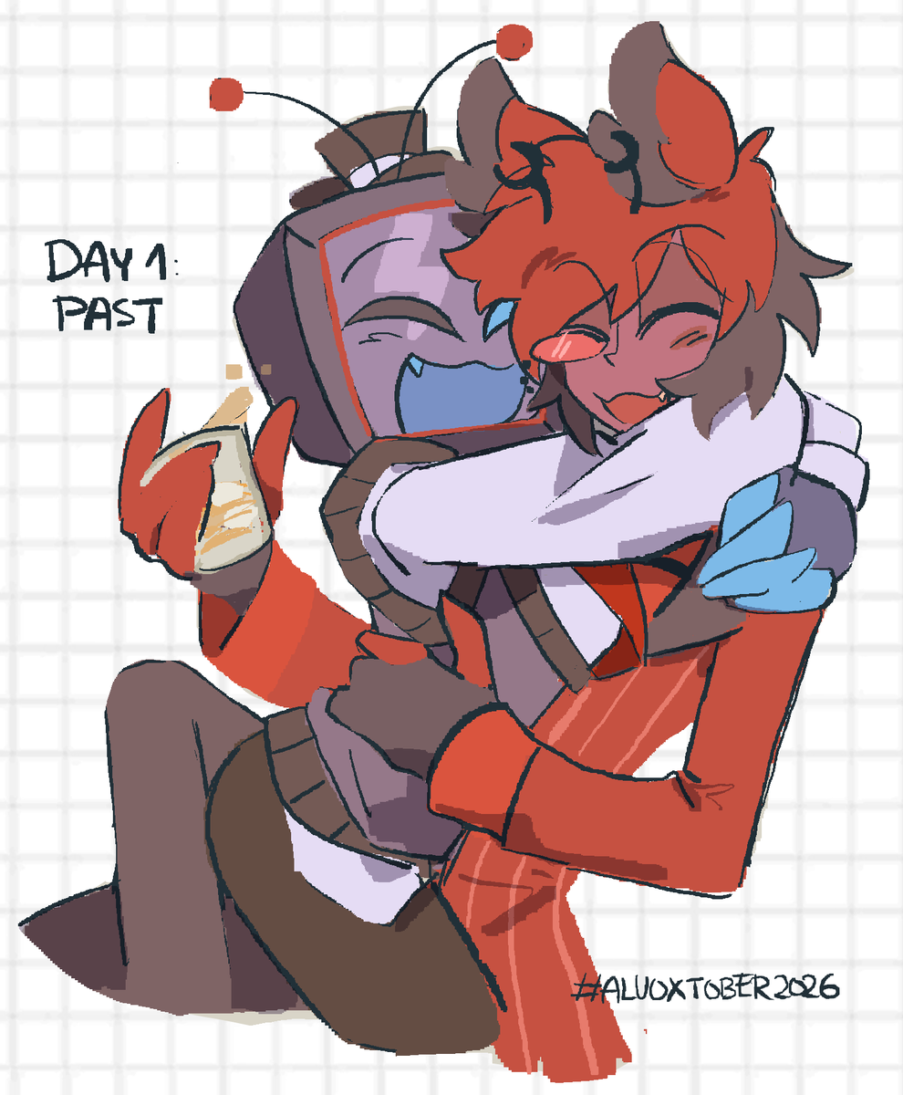 voxtekEmployee's tweet photo. day 1 of #alvoxtober2026: past + cannibalism 🥰🥰 #radiostatic #alvox https://t.co/t9KHmzzpnA