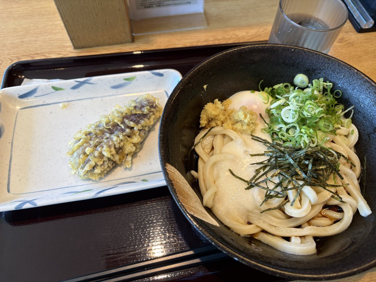 claice2004's tweet photo. おはようございます☁️
昨日は久しぶりの晴れでしたが、また天気悪いですね😔
先日食べたお気に入りのうどんです！
最近ハマってよく食べてます
香川にいつか行きたいな🤭
今日も１日ご安全に
#インフラエンジニア 
#企業公式アカウント #企業公式 #企業公式相互フォロー https://t.co/3npezmHsgA