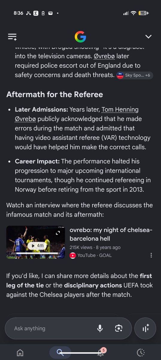 TomBeanyo's tweet photo. @IndySingh94 @CFC_Dubois This is the referee from that game later admitting his wrongdoings. Yeah now what suck it https://t.co/nvx59VF9Y5
