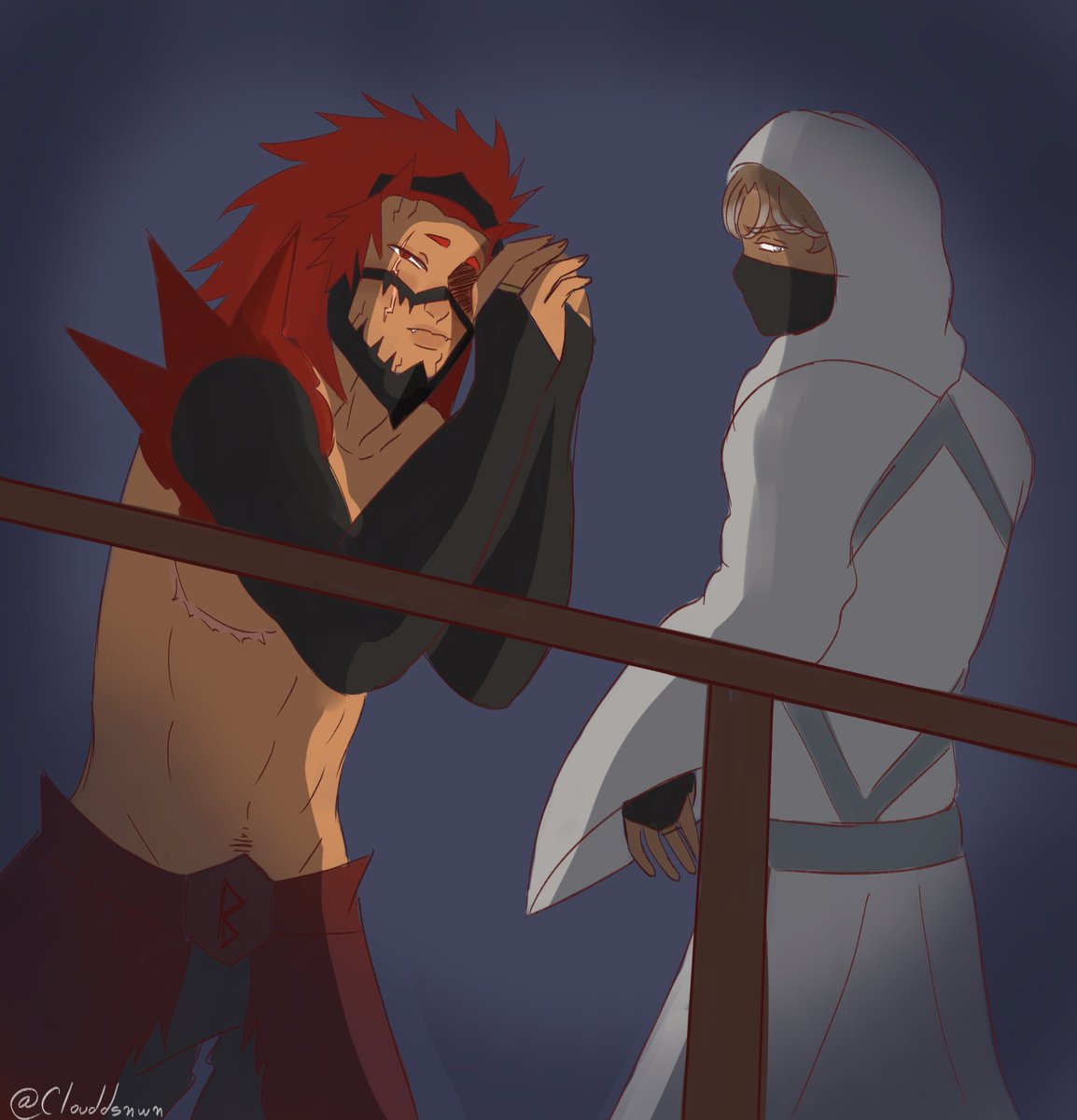 clouddsnwn's tweet photo. #yumetober day 1: role swap
I kinda copied cherry oomf cuz they're both heroes so my #ocxcanon as villains c: #GhostRiot https://t.co/Rsep8eYzoC