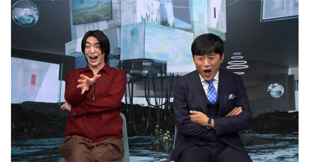 nittele_ntv's tweet photo. ／
密室から外の世界にいる人を
遠隔操作で動かすことで脱出！

総勢22名の豪華芸能人が緊急参戦！
＼

密室に閉じ込められたのは
池田直人(レインボー)、新山(さや香)
丸山桂里奈、宮近海斗(Travis Japan)

MC・劇団ひとり
見届け人ゲスト・前田公輝

🗓️2日(金)、9日(金)深夜24時30分
『HELP ME‼』