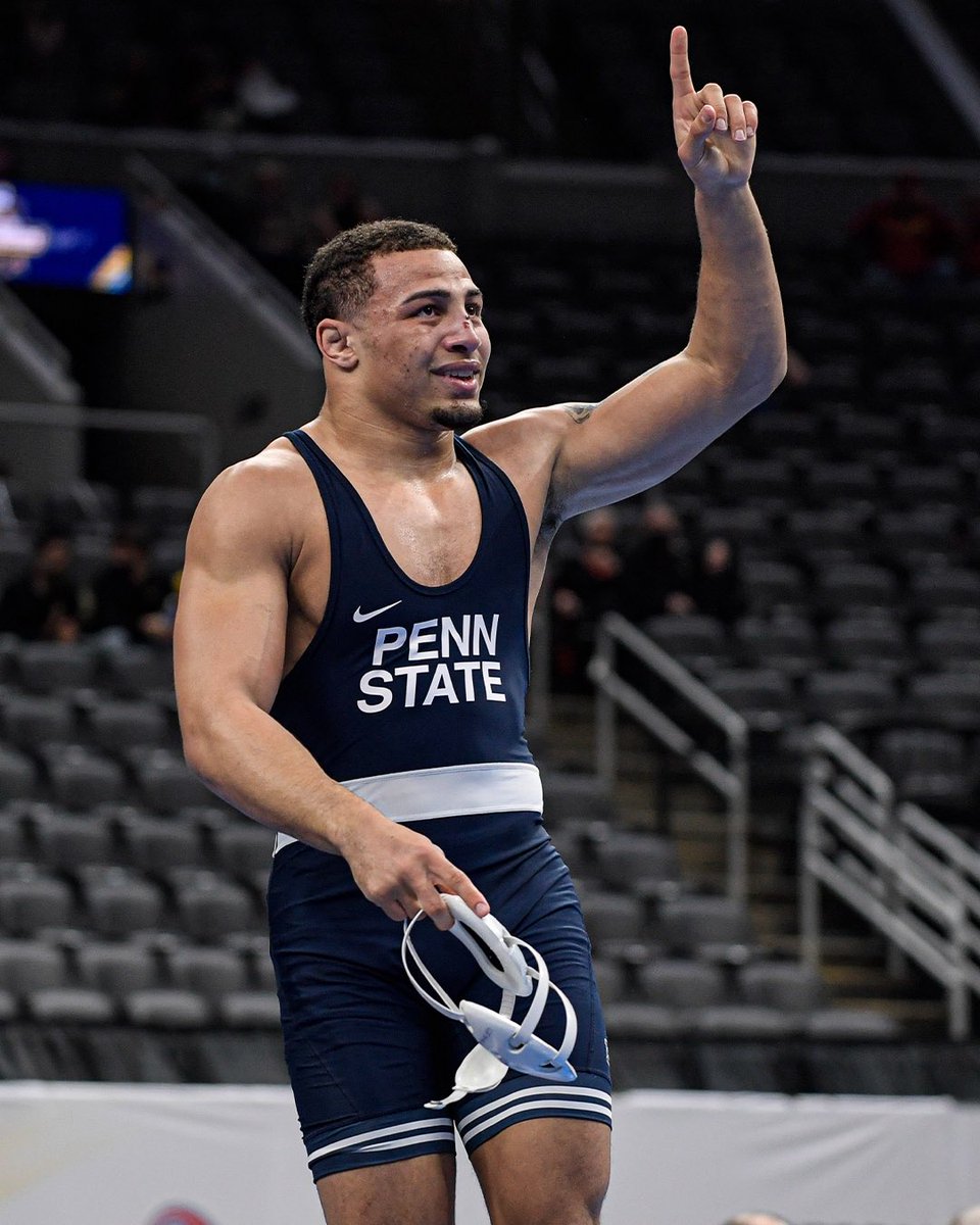 PennStateWREST's tweet photo. 🏆❌4️⃣

One of the best to ever do it in Happy Valley… for this week’s #TBT, we look back to the career of four-time champ Aaron Brooks🆎

#PSUwr https://t.co/H9jCNOaT8M