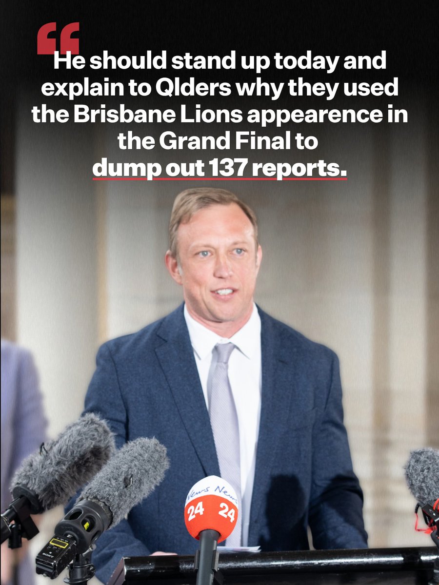 StevenJMiles's tweet photo. 91 children in the Child Safety System died in 12 months. 

That's what was revealed in one of the 137 reports that were released by the LNP just before the AFL Grand Final.

If David Crisafulli didn’t want you to know that, what else is he trying to hide? https://t.co/ZL8XyhKFe4