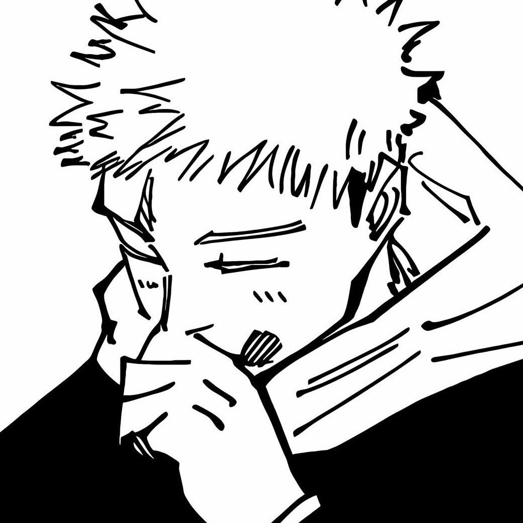 gojosual's tweet photo. yuuji and his adorable habit of covering his mouth with his hands whenever he gets flustered https://t.co/13q7ebXEqo