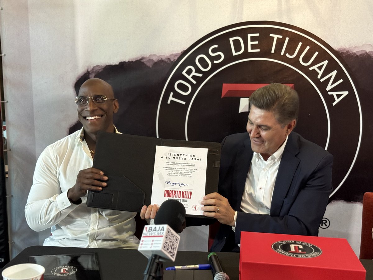 TorosDeTijuana's tweet photo. ¡A un año del anuncio oficial que comenzó a cincelar el camino hacia el tercer campeonato! 🏆

El 1 de octubre de 2025 anunciamos a Roberto Kelly como nuestro manager, dando el primer paso de un camino que nos llevaría a conquistar la gloria.

Un año después, seguimos celebrando lo que construimos juntos.

¡Vamos por más!

#TorosDeCorazón