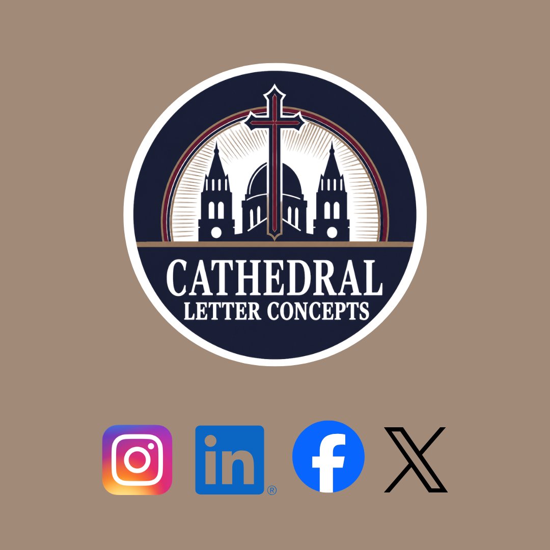 CathedralLC's tweet photo. Welcome to the official Cathedral Letter Concepts X

We are happy to move forward with all of our followers on our unified social media Prescence!

#CathedralLetterConcepts https://t.co/4RJBlAuryY