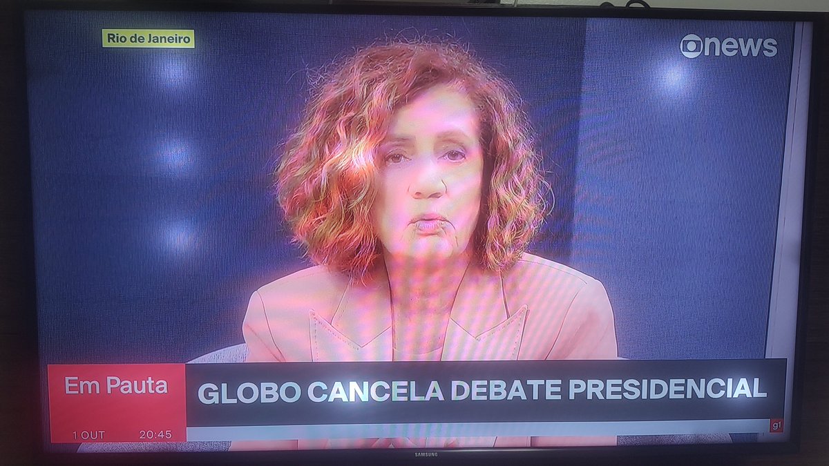 hernando1024's tweet photo. Globo acaba de cancelar o debate https://t.co/kZwdp6KhfL