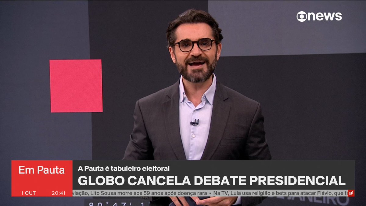 forumeplay's tweet photo. GRAVE: A Globo cancelou o Debate https://t.co/C6GDioC4FA