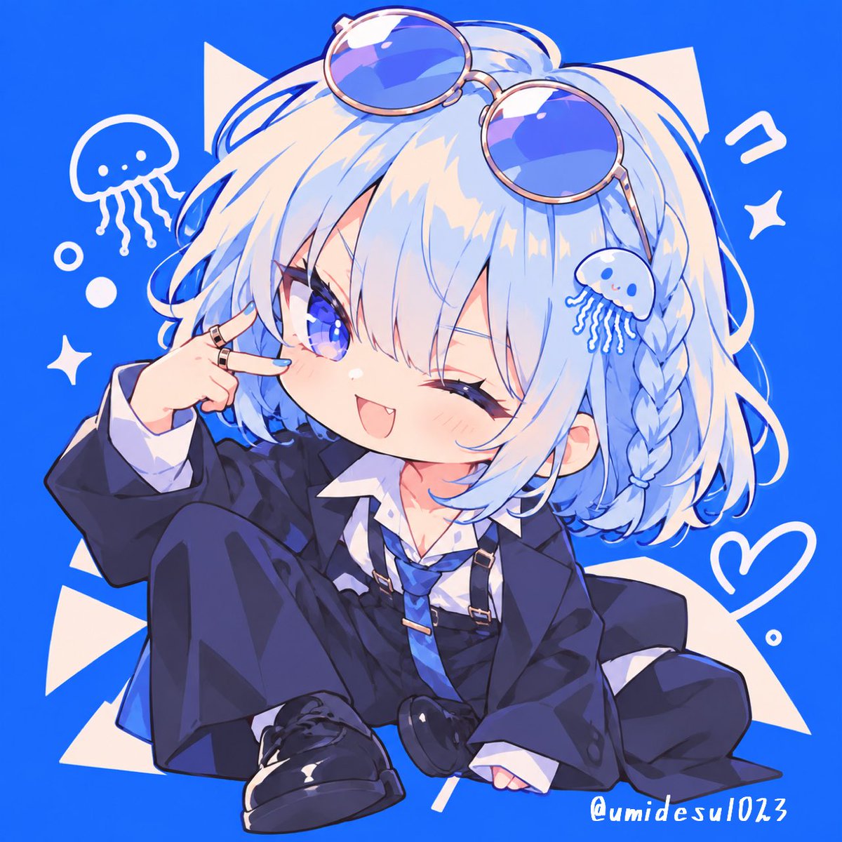 umidesu1023's tweet photo. 1日遅れたけどとうとう10月‼️

9月はたくさんの出会いがあって楽しかったね！╭👀╮今月は企画がてんこ盛りの予感……！！楽しむ準備しておきな🫵🏻

手描きイラストも順次配布始まってるのでまだの方しばしお待ちを✨️

今までエフェクトを飛ばしてくれたみんなへ▶︎▶︎▶︎半年記念を待ってて🤫 https://t.co/ybOh6DKgLR