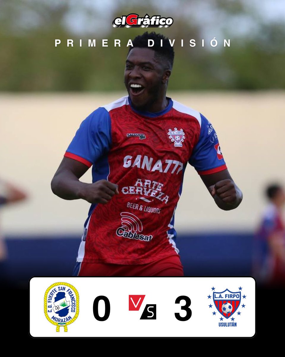 elgraficionado's tweet photo. FIRPO GOLEร AL FUERTE ๐๐ Con goles de Arizala, Valencia y Guevara, el Toro le propinรณ una goleada a domicilio a Fuerte San Francisco. ๐ณ https://t.co/1qc8C44dPG