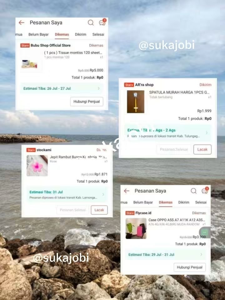 sukajobi's tweet photo. EVENT SHOPEE BAGI BAGI HADIAH HADIR LAGI 🥳 Yg dulu pernah ikutan sekarang bisa ikutan lagiii 😍
Yukkk klaim Voucher-mu di sini sekarang!
Voucher 100%  5k s.d 30k 👇🏻
https://t.co/uu35Cqom8Y
Lumayan banget dapat voucher buat co barang dapat harga Rp.0 😍 https://t.co/AZcmlSwOHQ