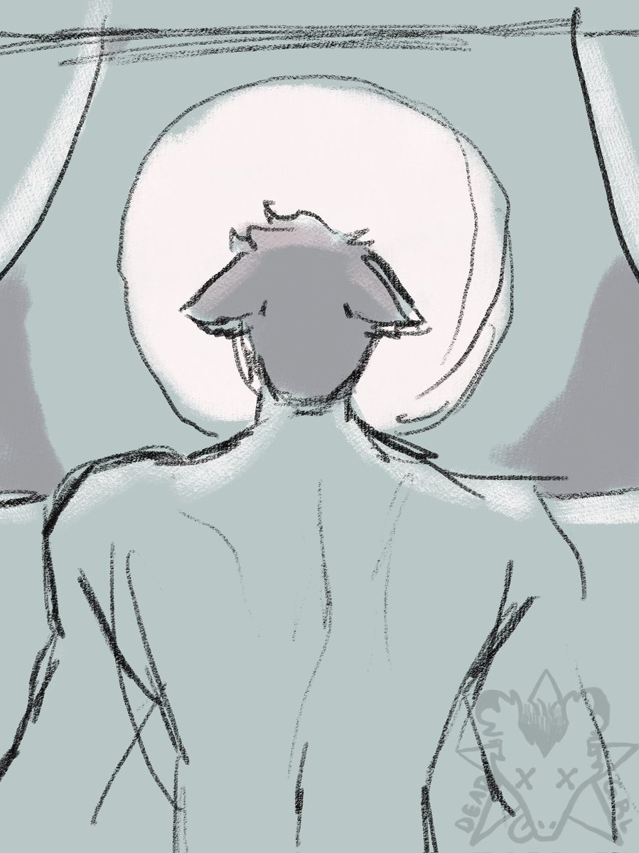 deadgrldrawing's tweet photo. May clean it up later but here’s a lil Valko comic!
#InkValkoween2026 day one: “Moon” 
(1/2)
#bringbackvalko #bringvalkoback #敖尹回归是海内外共同期盼 #全世界都爱敖尹 https://t.co/bDkMiTznjx