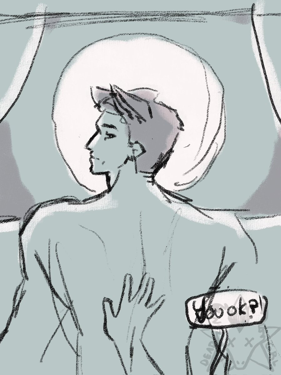 deadgrldrawing's tweet photo. May clean it up later but here’s a lil Valko comic!
#InkValkoween2026 day one: “Moon” 
(1/2)
#bringbackvalko #bringvalkoback #敖尹回归是海内外共同期盼 #全世界都爱敖尹 https://t.co/bDkMiTznjx