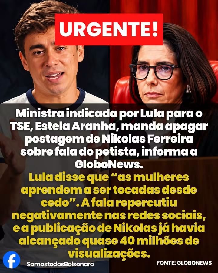 FtimaPesso2719's tweet photo. O MBL bagunçando Democracia !
Ativismo judiciário a todo vapor de dois tribunais superiores, interferindo nas eleições.
O Brasil precisa eleger Flávio Bolsonaro 2️⃣ 2️⃣ 🇧🇷
#Renan #Gilmar #Censura #TSE #STF https://t.co/bQ9iB9wtc3