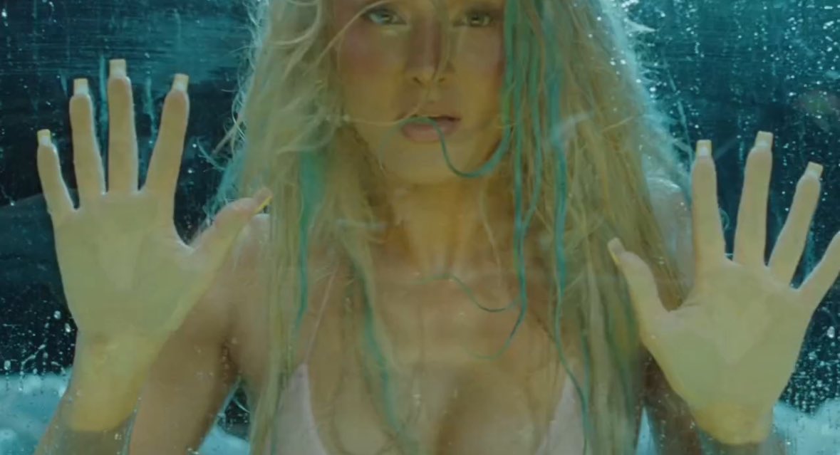 BuzzingPop's tweet photo. Zara Larsson shares first teaser at “Blue Moon”. https://t.co/fXcOkl4PoQ