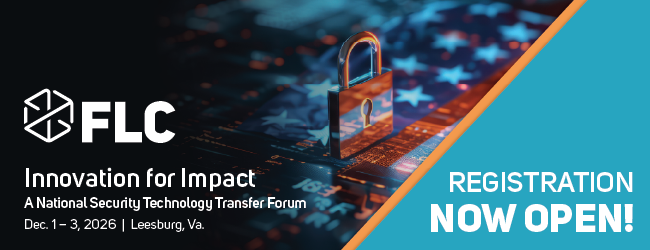 federallabs's tweet photo. Join the FLC December 1–3, 2026, in Leesburg, VA, for Innovation for Impact: A National Security Technology Transfer Forum. Connect with colleagues, share practical strategies, and explore partnerships that move federal technologies toward mission impact. https://t.co/ENCSkLNCNH https://t.co/OFITLOllvX