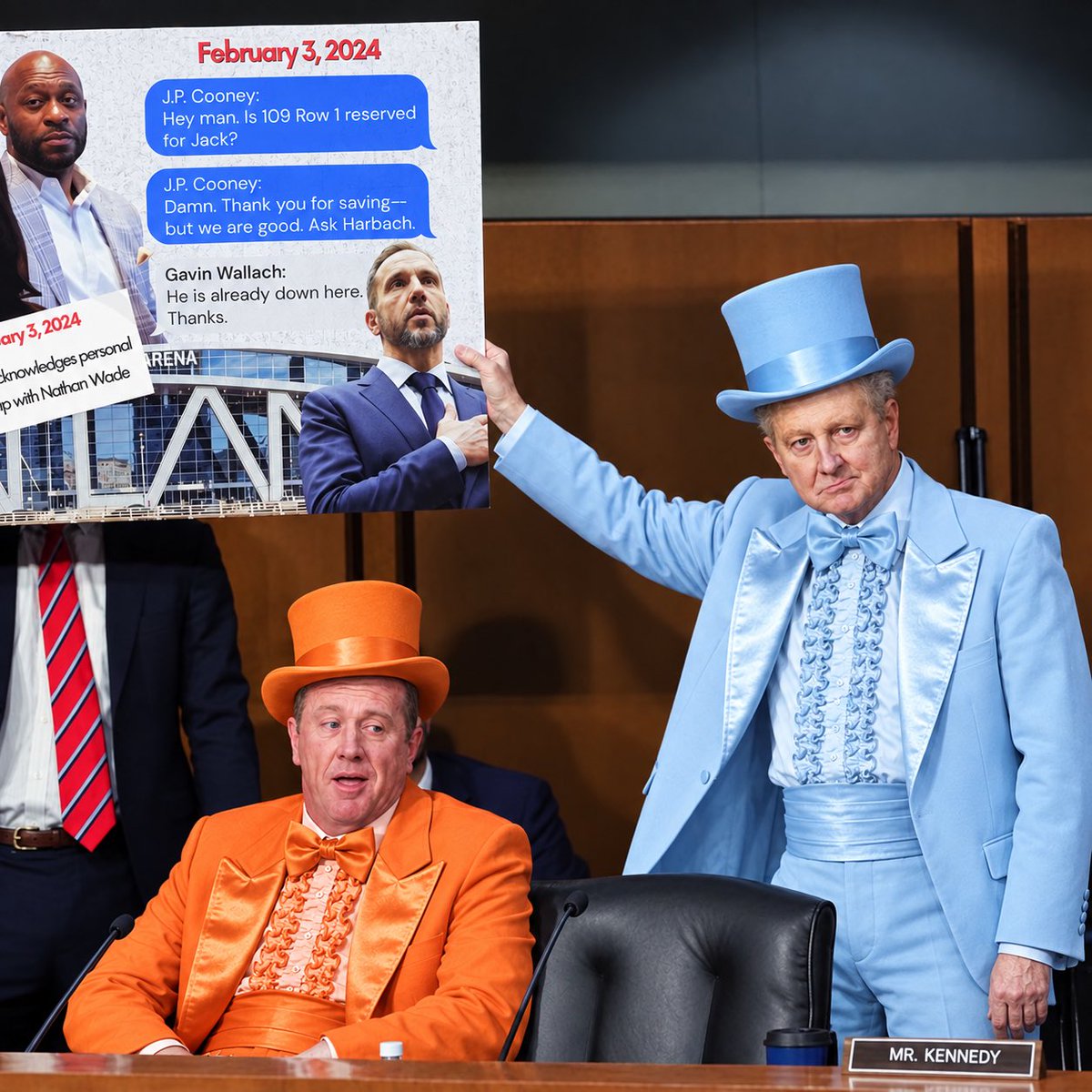 kkalupa's tweet photo. @MeidasTouch Republican’s version of Dum(b) and Dum(b)er… https://t.co/WQRC8N70XF