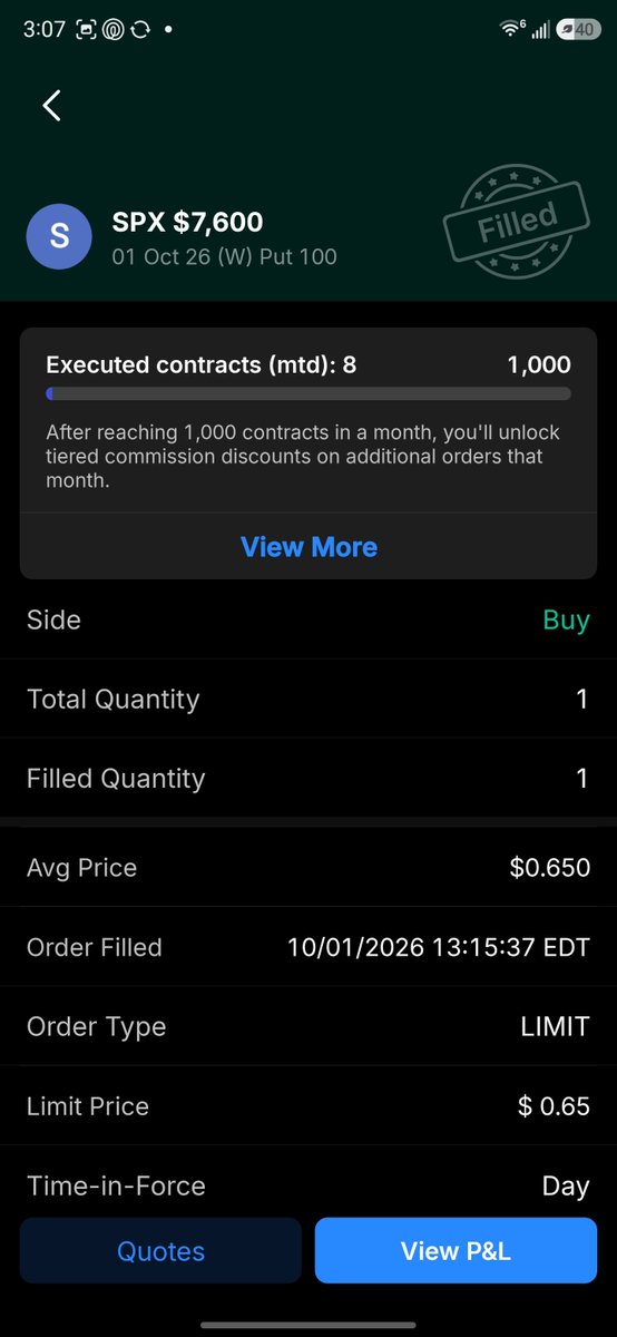 Daily0DTESPX's tweet photo. 🦴 SPX — bought the dip, sold both lower
Added the second at 0.65. Three minutes later both were gone. Didn’t feel like a plan. Felt like I wanted out.
#SPX #0DTE #daytrading https://t.co/rBafy5gHNm