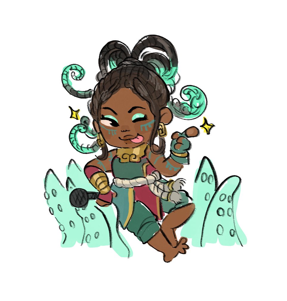 souvelitas's tweet photo. 👀🎤✨ @baddiebony 
#leagueoflegends https://t.co/zysNFrcAx9