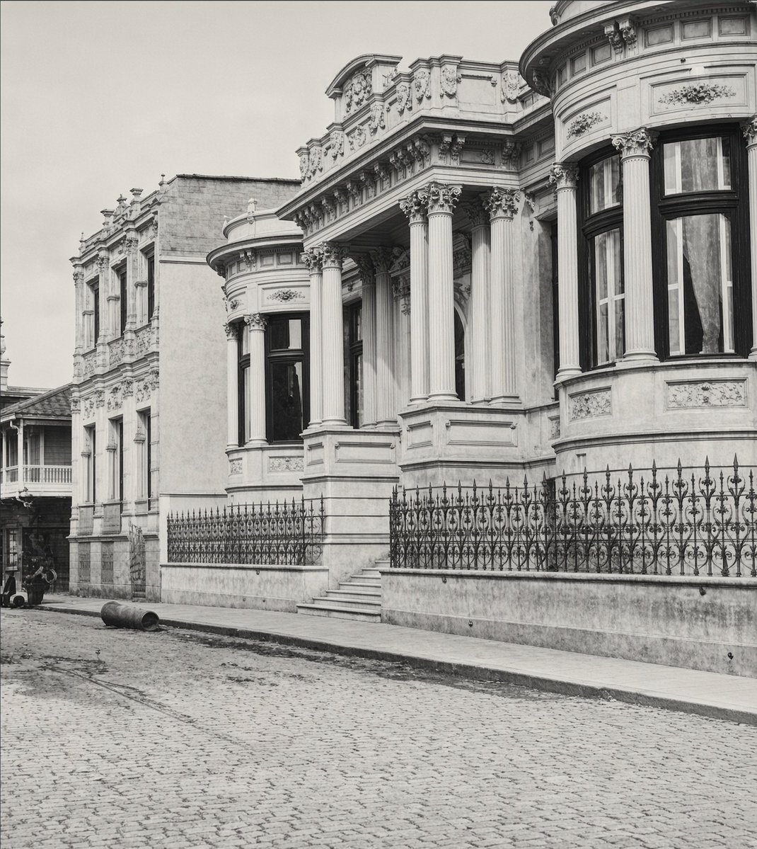 RenzoVaccarezza's tweet photo. El Palacio Lyon de Valparaíso, actual sede del
@mhnvalpo, calle Condell 1546, fue construido en 1881 por el arquitecto Carlos von Moltke, resistió el gran terremoto de 1906. 

Fue declarado Monumento Histórico con fecha 2 de octubre de 1979.

@patrimonio_cl https://t.co/Z80cJ5oiZj