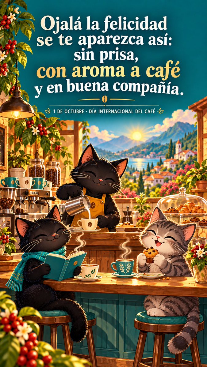 DSyiya's tweet photo. Feliz día a todos los cafeteros!!!

A celebrar Café con doble carga gracias!!!! https://t.co/V30WgPMuj0