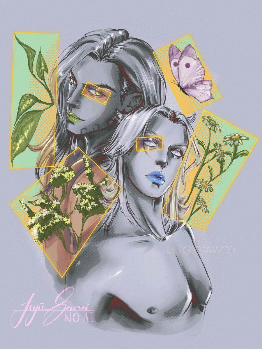 Jiyuxsen's tweet photo. Golden ratio everywhere ✨
#gyjo #johnnyjoestar #gyrozeppeli #sbr https://t.co/QyPs5KGIZI