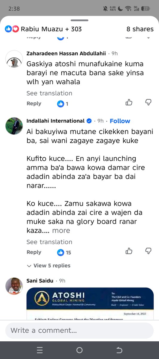AsuYougi29322's tweet photo. As far as I know, that guy was constantly in the Top 1 to Top 10 with more 3000 reffals, and now Top 20. However, he says that Atoshi does not provide complete and clear information to people, and instead they keep speaking in an unclear and repetitive way.
#cryptonews #Atoshi https://t.co/cZWrXe2ZAf